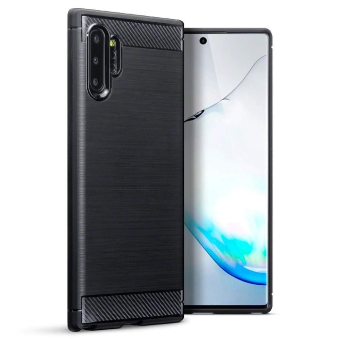 SOFTCASE SAMSUNG NOTE 10+/ NOTE 10 PLUS/SAMSUNG NOTE 10 PRO - SLIM FIT CARBON IPAKY SAMSUNG NOTE 10+