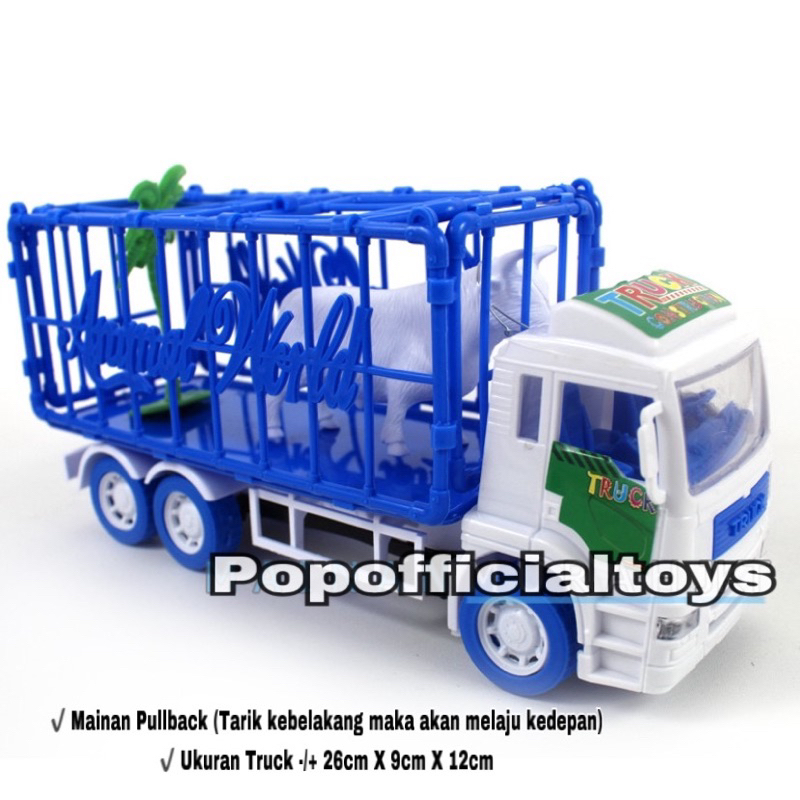 MAINAN TRUCK ANGKUT ST 2044 / MAINAN TRUCK ANGKUT HEWAN / MAINAN TRUCK ANGKUT