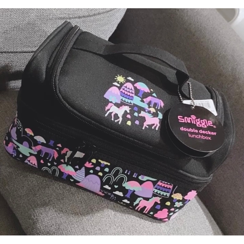 PRELOVED lunchbag double decker smiggle ORI yah