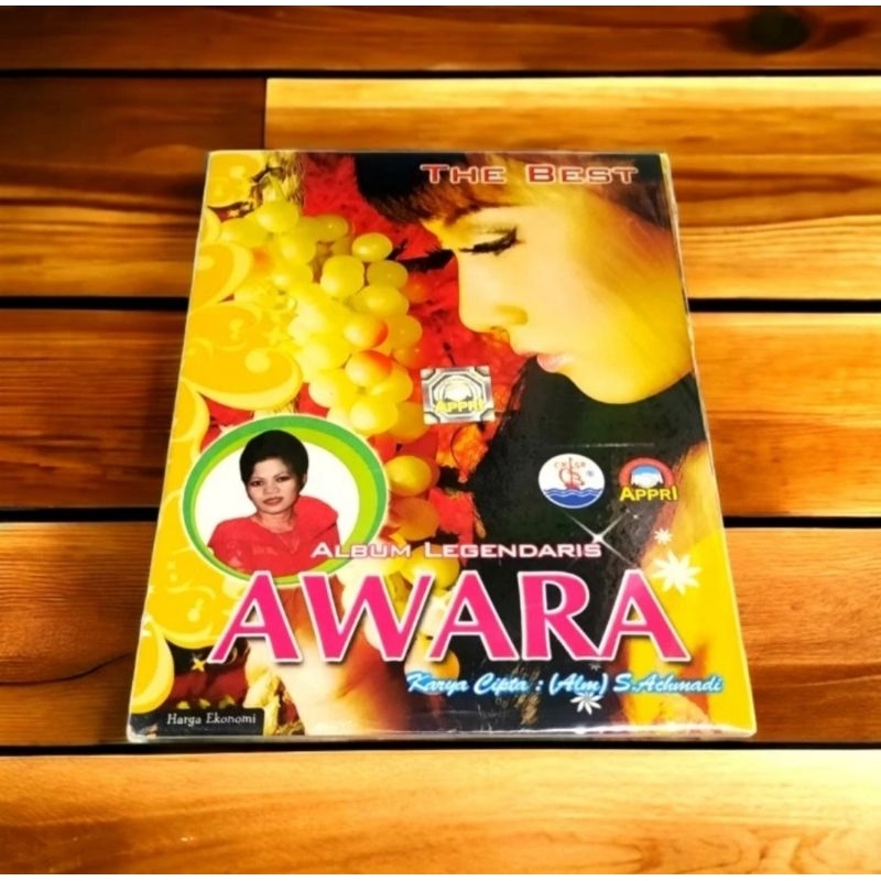 VCD ORI EKONOMIS THE BEST AWARA ALBUM LEGENDARIS