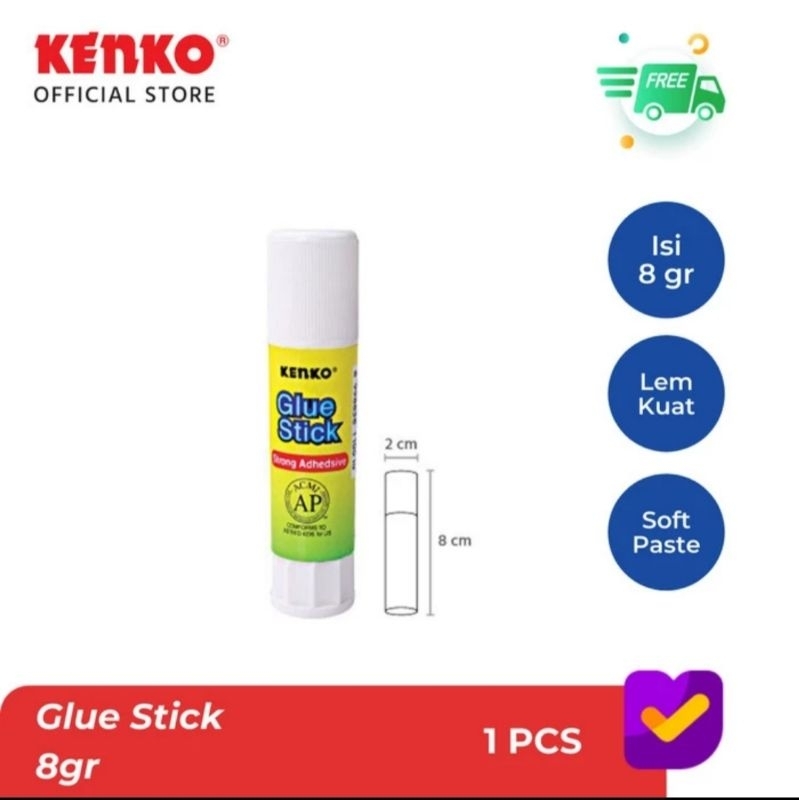 

Lem Glue Stick Kenko 8 gr