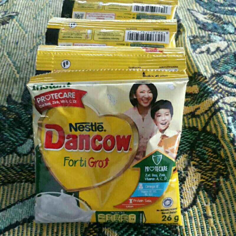 

Sachet - Nestle Dancow FortiGro Instant 26gr | Grosir