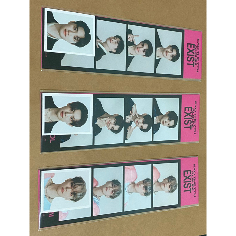 4 cut exo cream soda chanyeol do kyungsoo baekhyun