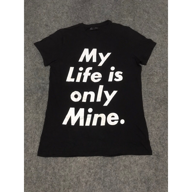 kaos bershka cewek original second