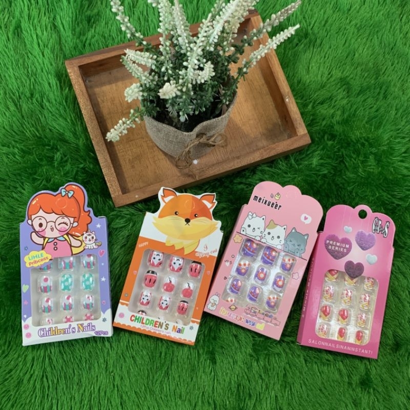 nail art kuku palsu lucu gemes