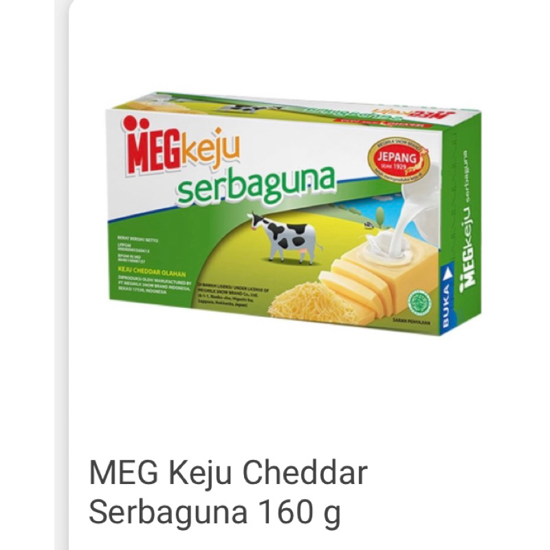 

keju meg serbaguna 160gr