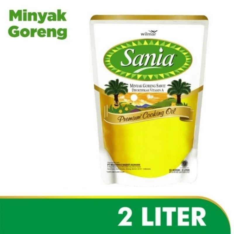 

Minyak goreng Sania 2l