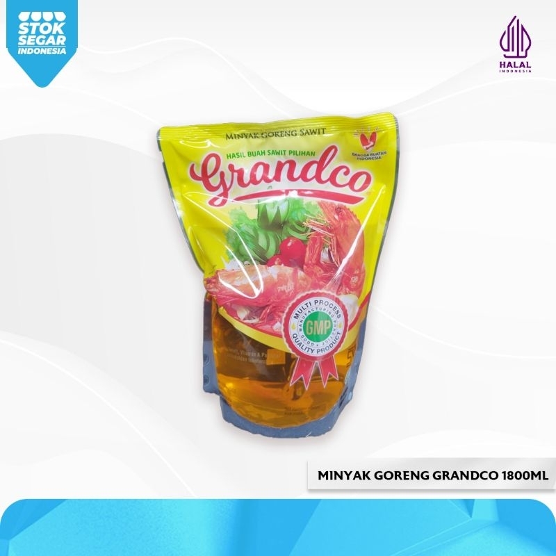

Minyak Goreng Grandco 1800 Ml