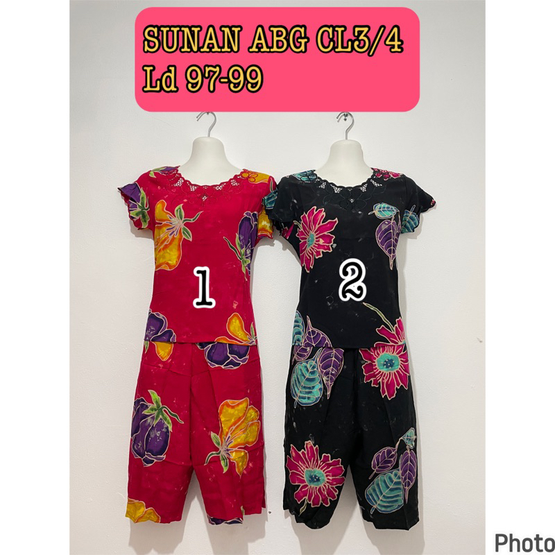 Batiqu777  Batik SUNAN BORDIR ABG/Ld kecil /Celna 3/4 /BATIK SUNAN
