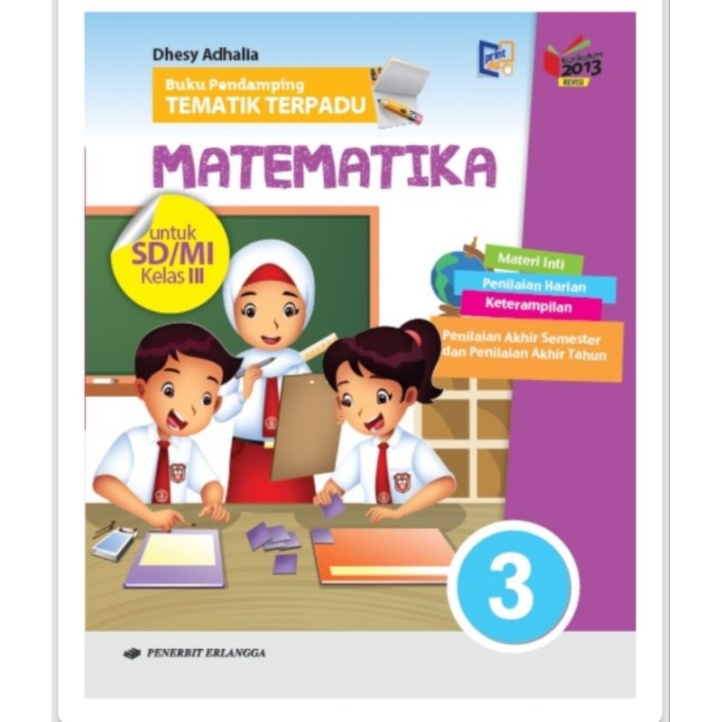 

Buping Matematika SD kelas 3 /jilid 3 kurikulum K13 original