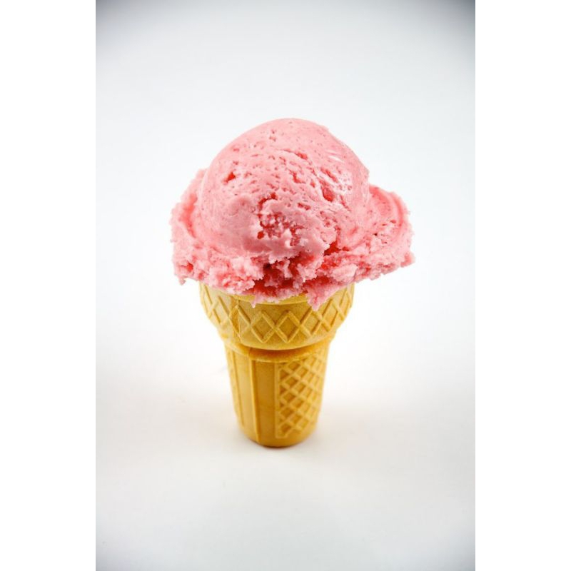 

es cream strawberry