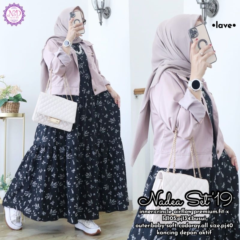 NADEA SET 19 // SETELAN WANITA REMAJA // ORI BY N&D