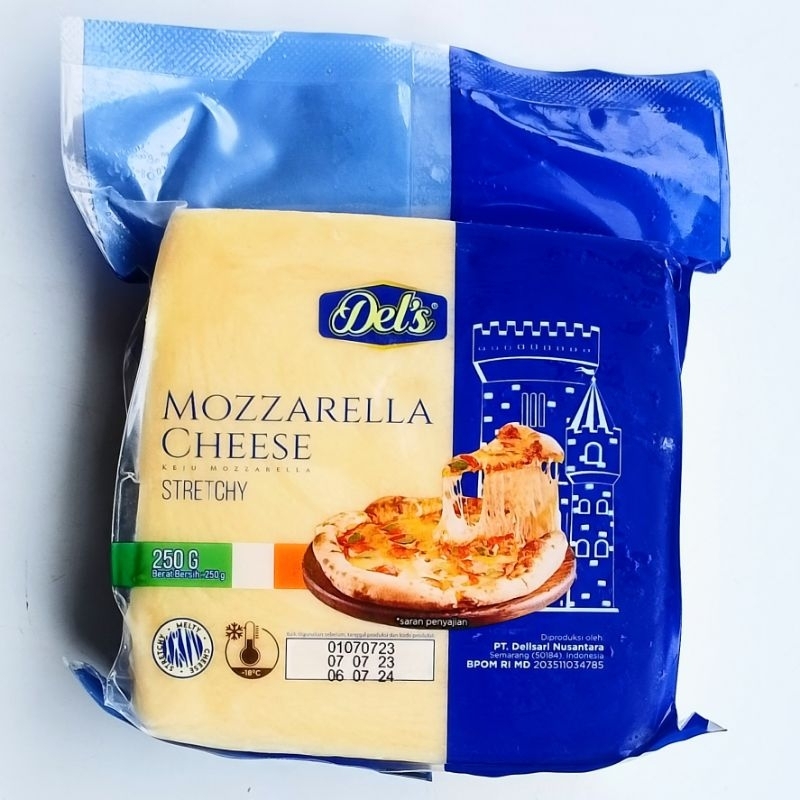 

Del's Mozzarella Cheese | Keju Mozzarella 250gr