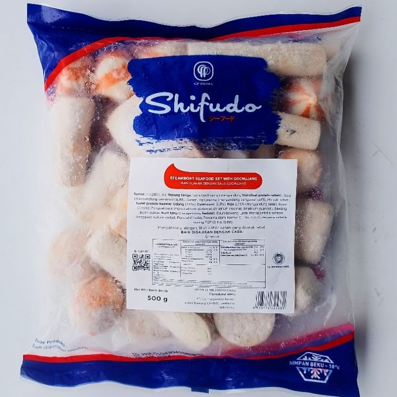 

Shifudo Steamboat Seafood | Ikan Olahan Dengan Saus Gochujang 500gr