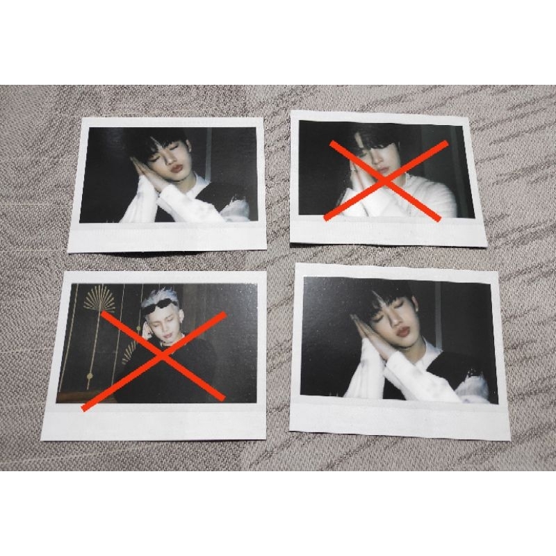 Official polaroid Junkyu Treasure night garden scrap kit merchandise md teume photocard pc