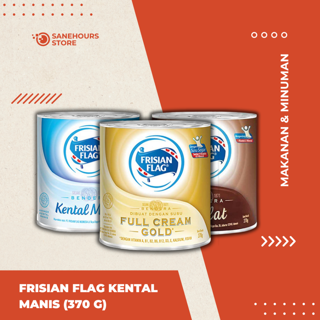 

Frisian Flag Susu Kental Manis (370 Gram)