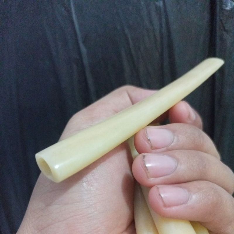 ONCE PIPA TULANG SAPI OVAL KRISTAL GURIH TERMURAH