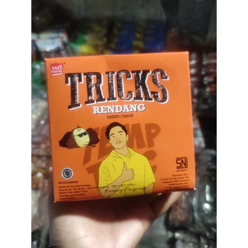 

Tricks Biskuit tipis isi 10 bungkus