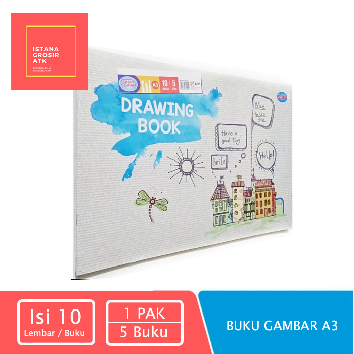 

BUKU GAMBAR SIDU A3 1 PAK 10 LEMBAR