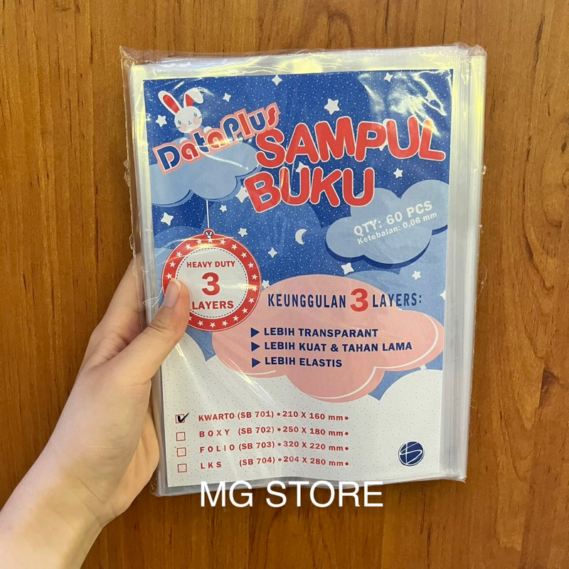 

SAMPUL BUKU ISI 60 DATAPLUS - PENDEK, PANJANG, DAN FOLIO