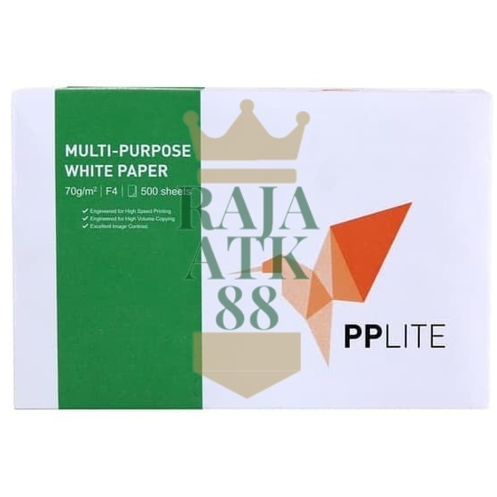 

Kertas HVS PPLITE / PP LITE Copy Paper F4 75 gram 1 rim