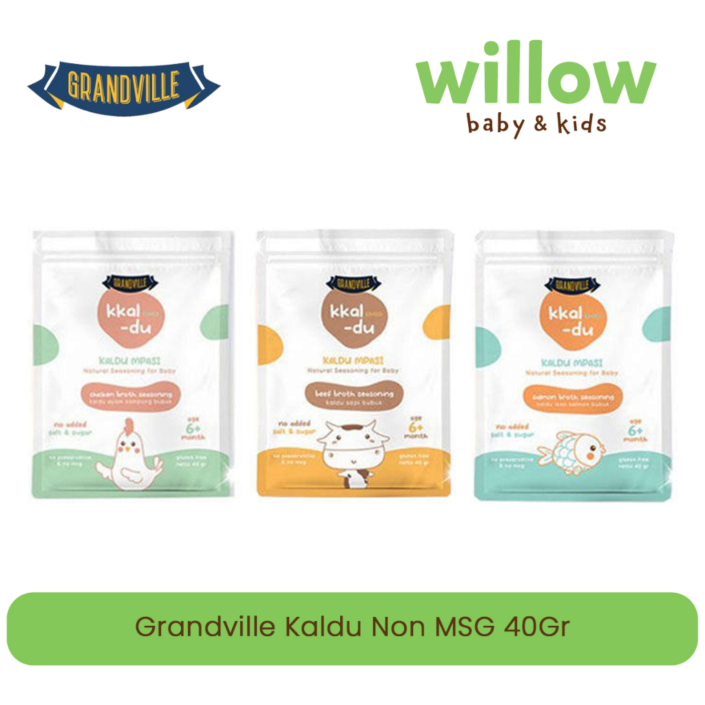 

Bumbu Penyedap Rasa - Grandville Kaldu Non Msg 40Gr