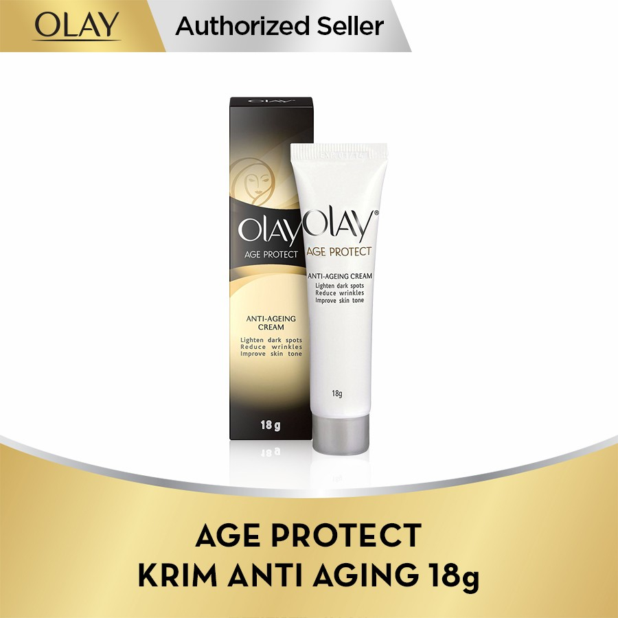 Olay Age Protect Cream 18gr - Krim Olay Anti Penuaan Dini 18gr