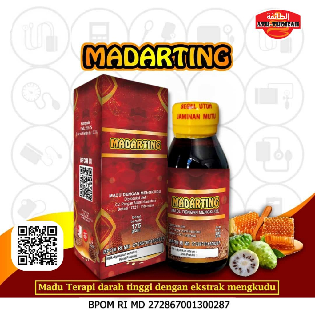 

Madarting Madu Herbal Darah Tinggi Hipertensi soltenz