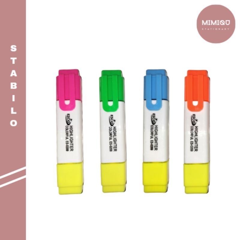 

Stabilo Highlighter Esco 2 Warna