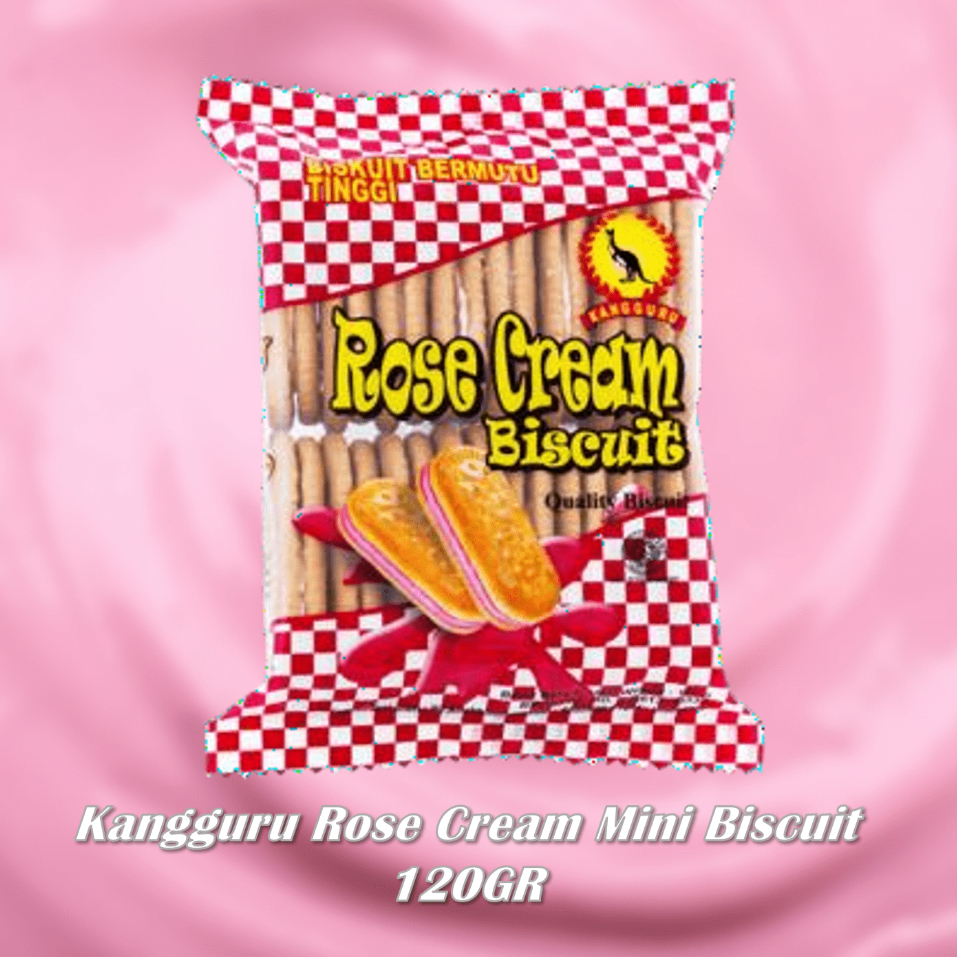 

Kangguru rose cream mini biscuit 120GR