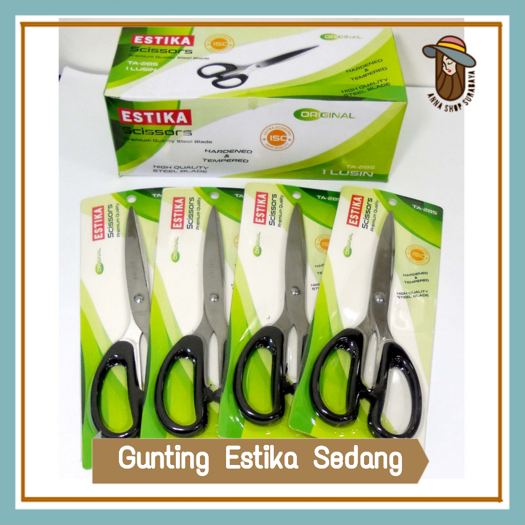 

Gunting Estika Stainless Besar 8,5" / 21cm TA 285