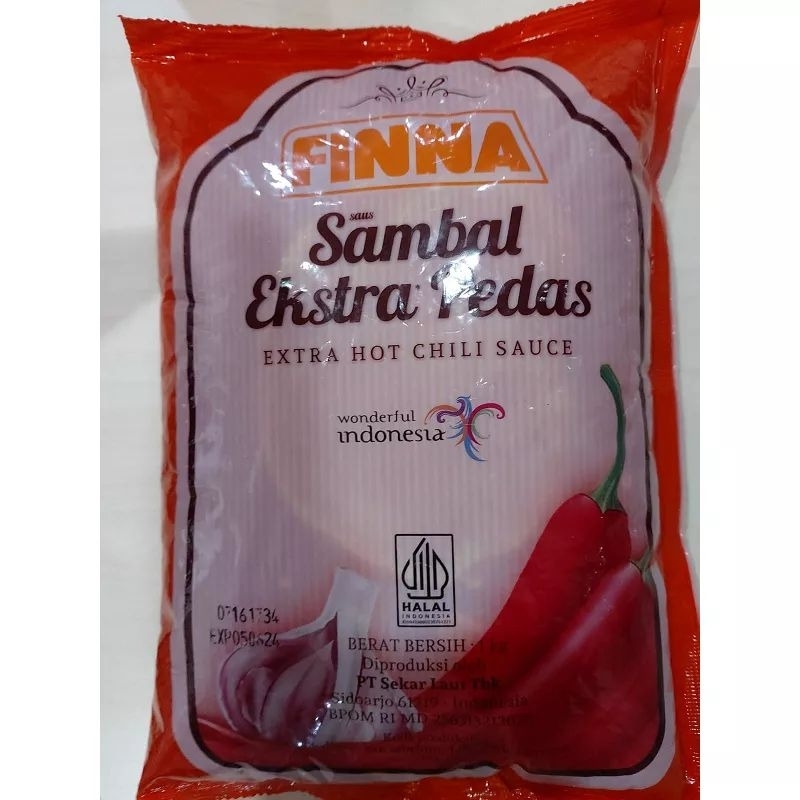 

FINNA Saus Sambal Extra Pedas 1Kg