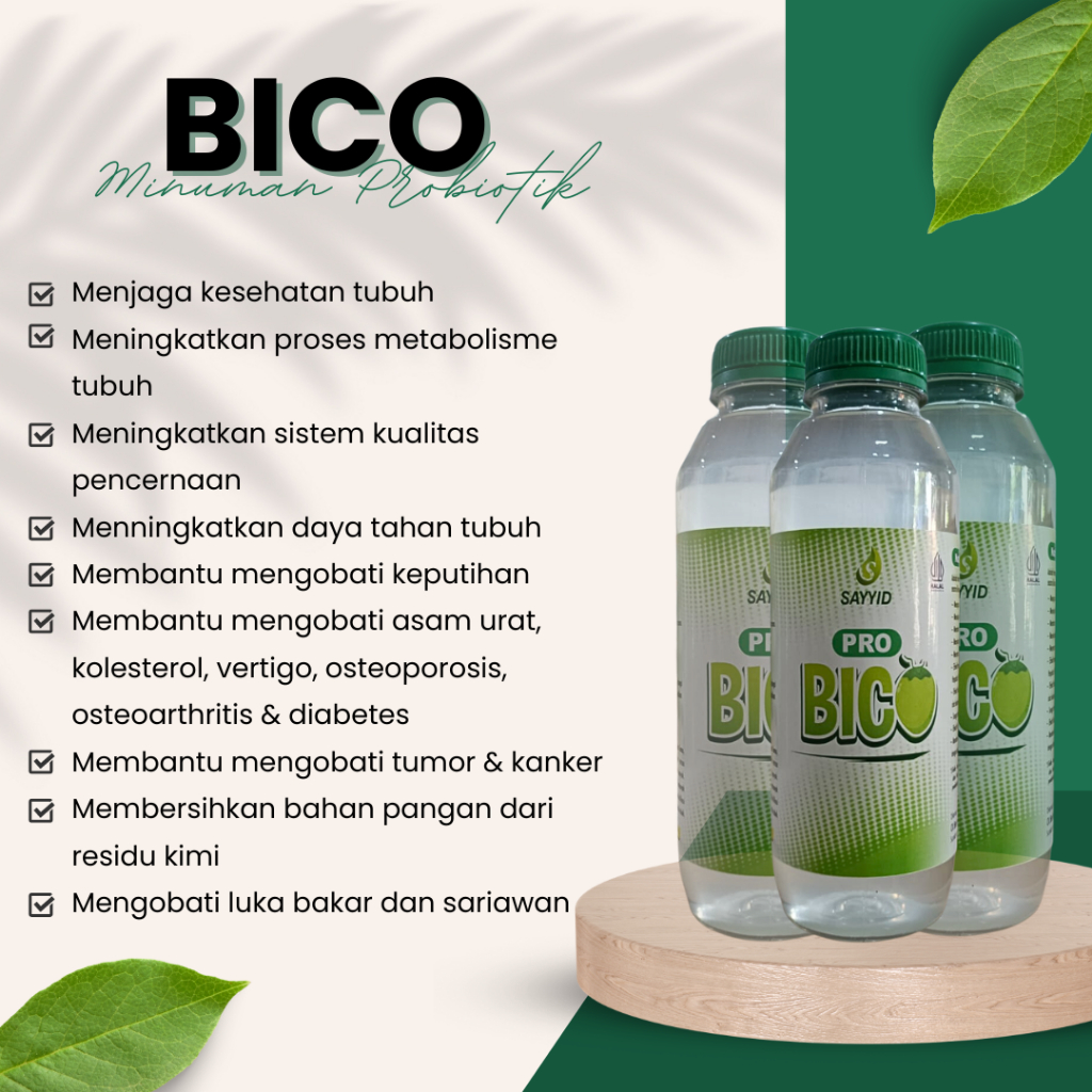 

Bico Pro Sayyid 500ML Probiotik