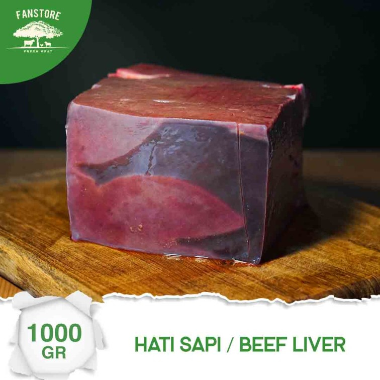 

Hati sapi / Beef Liver 1Kg