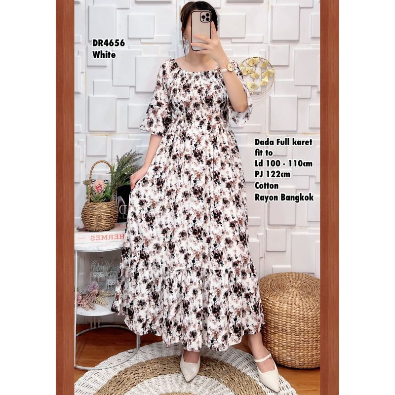 DR4656 Dress Rayon Bangkok
