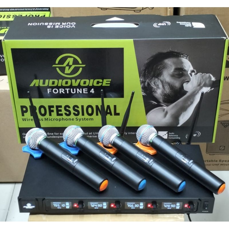 MIC WIRELES AUDIOVOICE FORTUNE 4