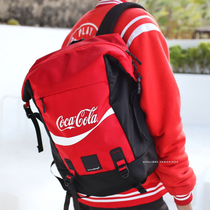 LIMITED EDITION Kalibre | Coca-Cola BACKPACK red-black 19L 911555611