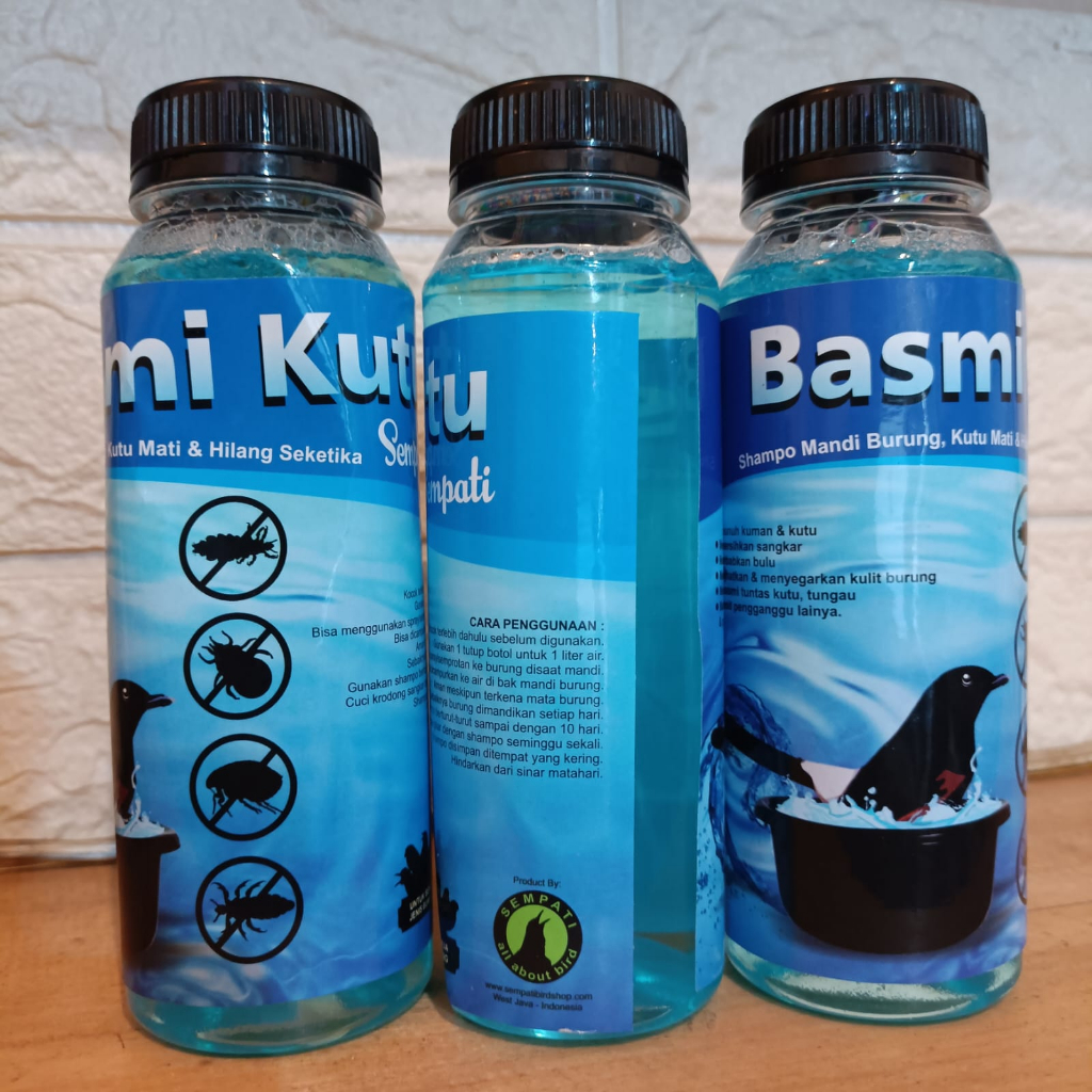 SAMPO BURUNG BASMI KUTU MENGATASI BURUNG DIDIS KUTUAN TUNGAU UNTUK SEMUA JENIS BURUNG KICAU