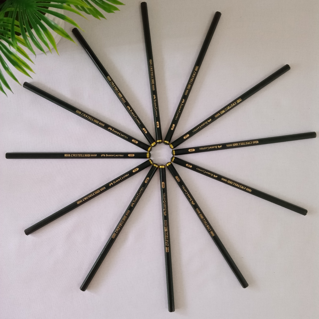 

(1pcs) Pensil 2B FABER-CASTELL