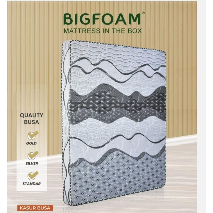 Kasur busa BIG FOAM Premium Knitting tebal 14 cm