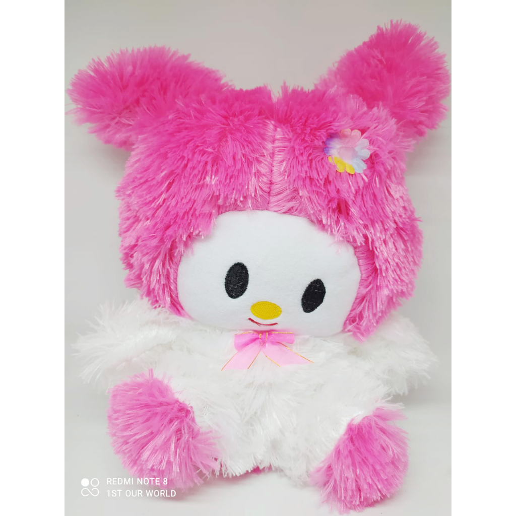 BONEKA MELODY M RASFUR LEMBUT / MAINAN ANAK BONEKA MELODI VELBOA ISI DACRON / COD READY MAKASSAR
