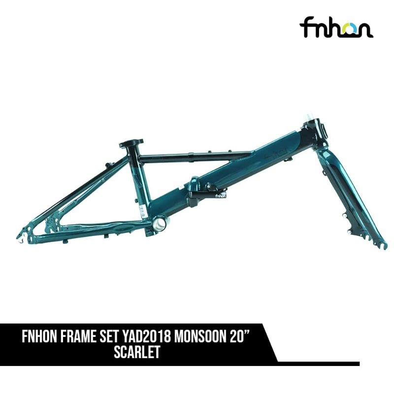 Frame sepeda fnhon moonson YAD2018 20inch 22inch disc brake SCARLET