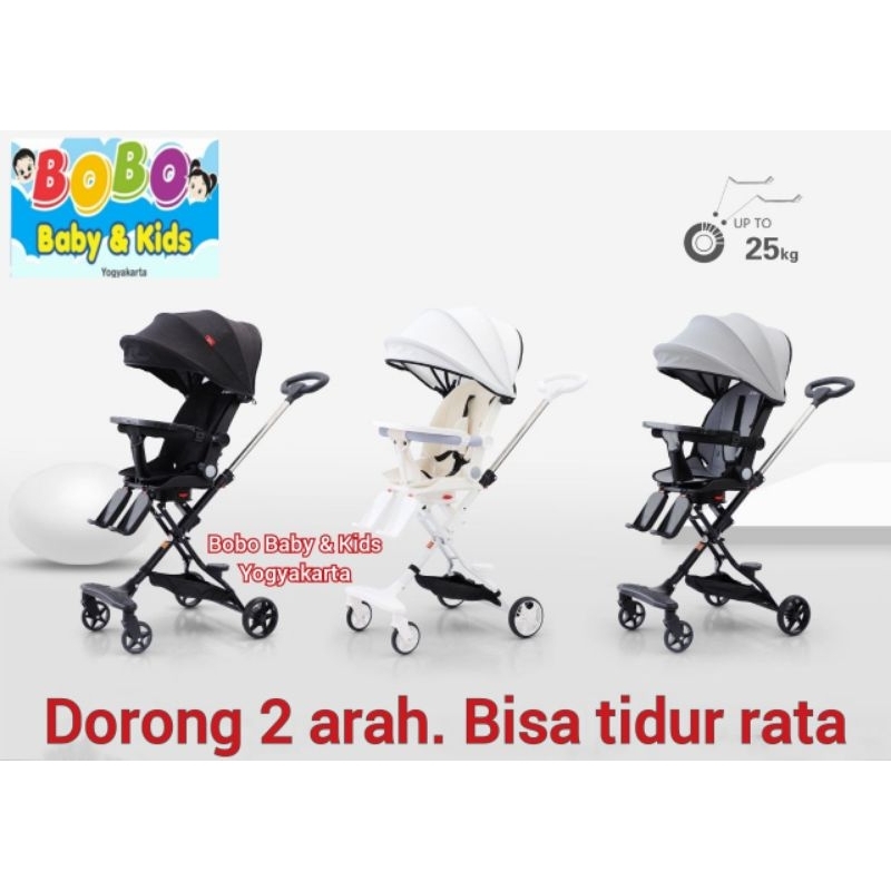Magic Stroller Roda 4 dengan kanopi Stroller Traveling Stroller Anak Stroller Anak Stroller Travelin