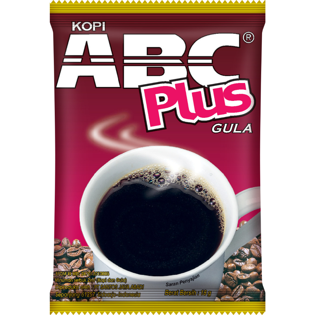 

KOPI ABC PLUS GULA 10 Pcs