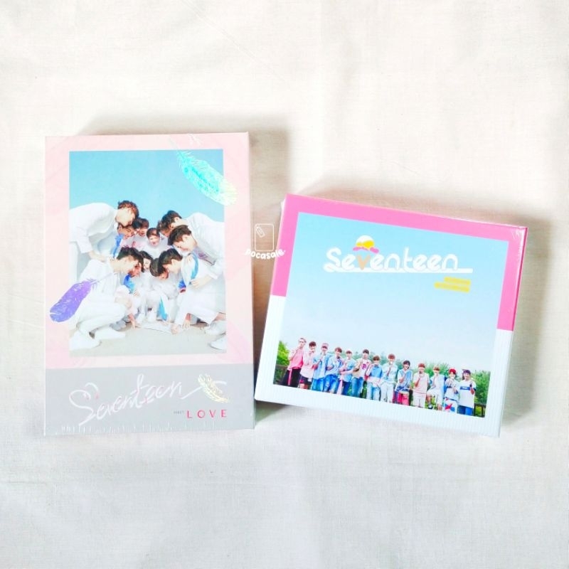 READY STOK Seventeen Album Very Nice Love n Letter Repackage Album & Pretty U First Love Ver 1st Ful