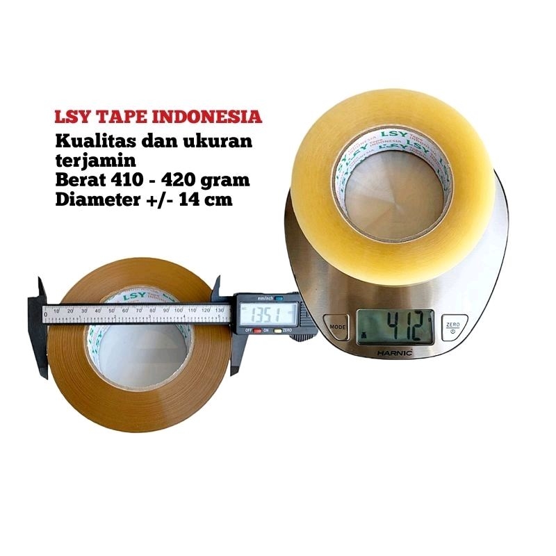 

HenJO lakban bening - cokelat termurah LSY TAPE 1 dus isi 24 roll 300yard CHO