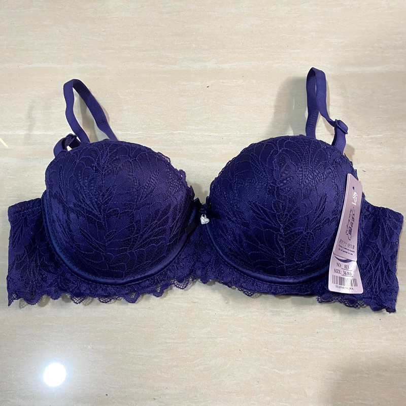 Bh brukat busa tipis/ bra kawat busa tipis/ bra impor/ lace bra/ Bh kawat