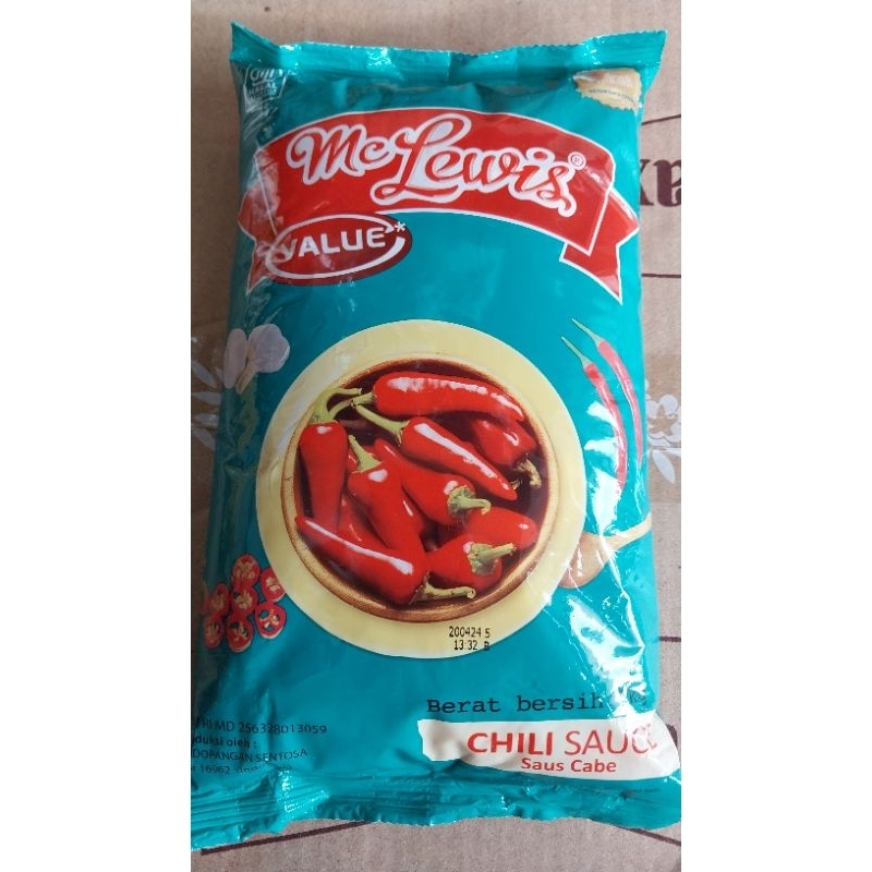 

saus sambal cabe mc lewis 1kg