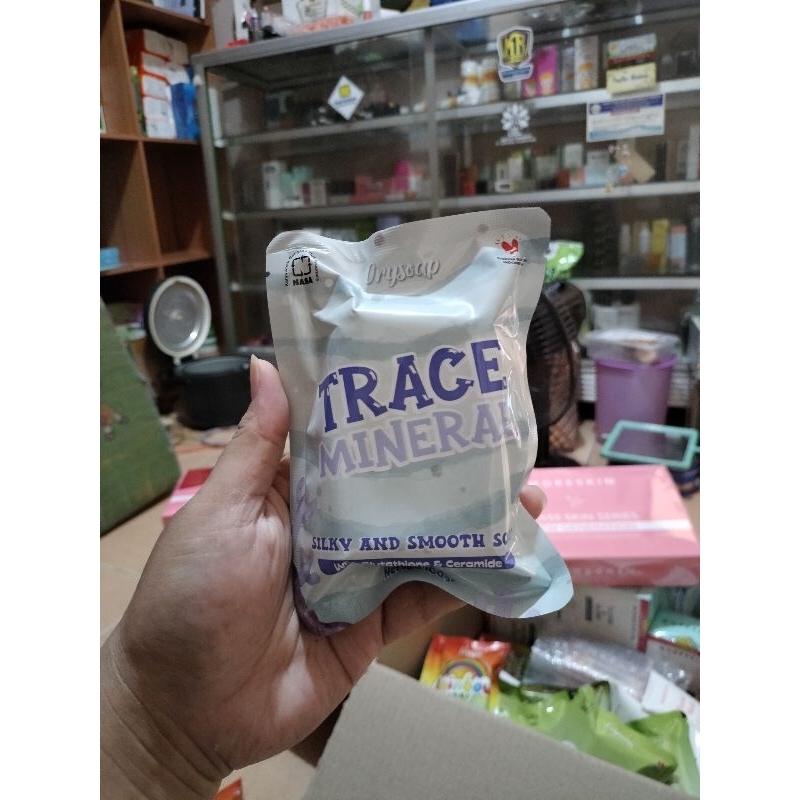ORYSOAP TRACE MINERAL NASA-Antiseptik Nasa-Sabun Penghilang Bekas Luka-Sabun gatal-Sabun Koreng