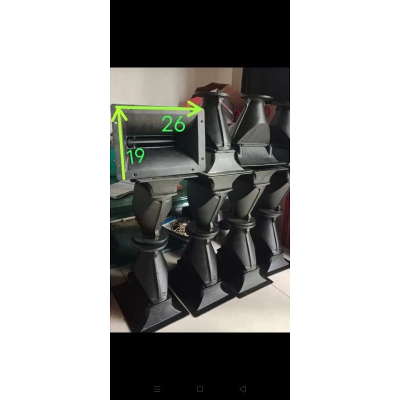 horn tweeter,horn besi,horn akustik,horn pecok,horn